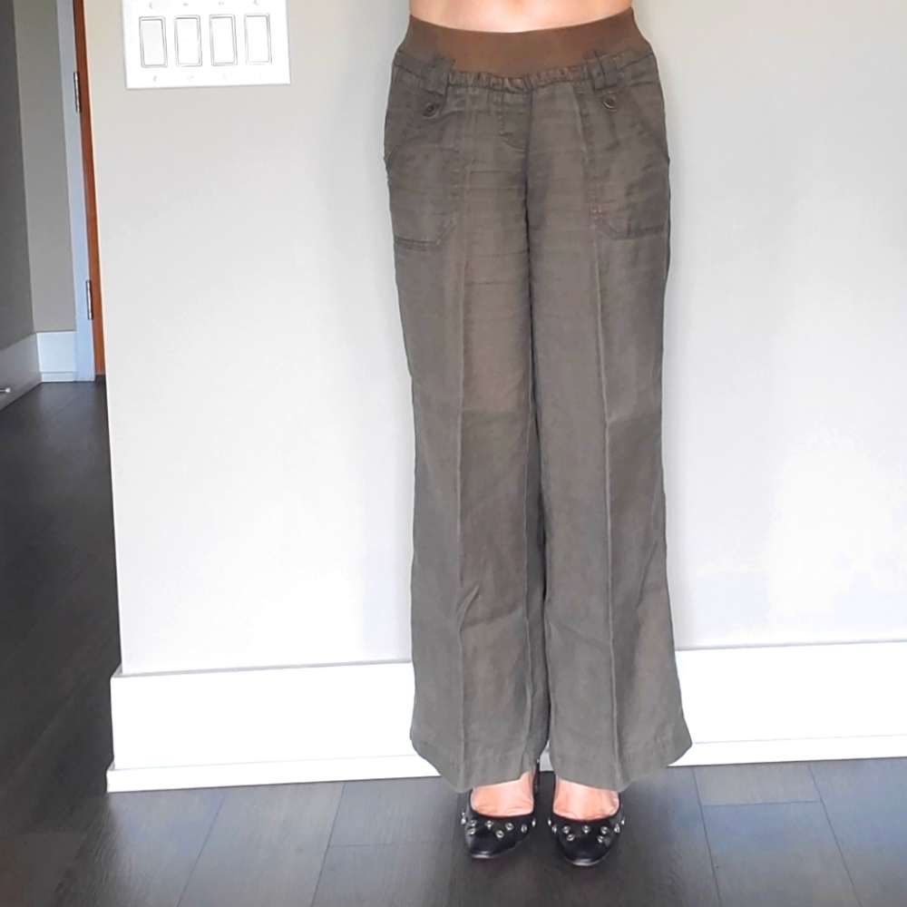 Esprit Straight-leg Linen Pants